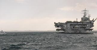 Abe Lincoln at anchor of Fremantle W.A.